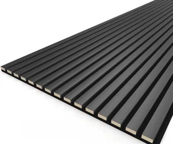 Панель стеновая акустическая МДФ Stella Trend De Luxe Black Lead