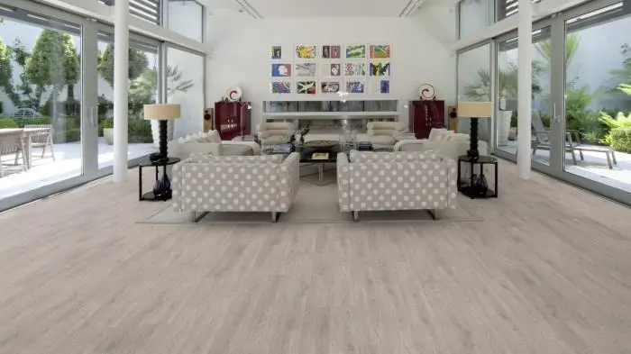 Виниловая плитка LVT (ПВХ) для пола (влагостойкий замковый ламинат) Wicanders Hydrocork Wood Limed Grey Oak (B5T7001)