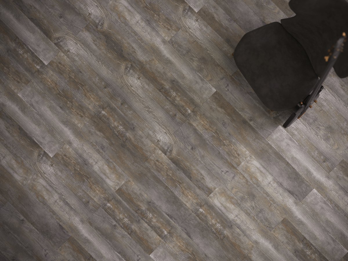 Кварцвиниловая плитка FineFloor Wood FF-1418 Дуб Этна