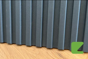 Декоративная реечная панель Zeta HOME S-Line Graphite