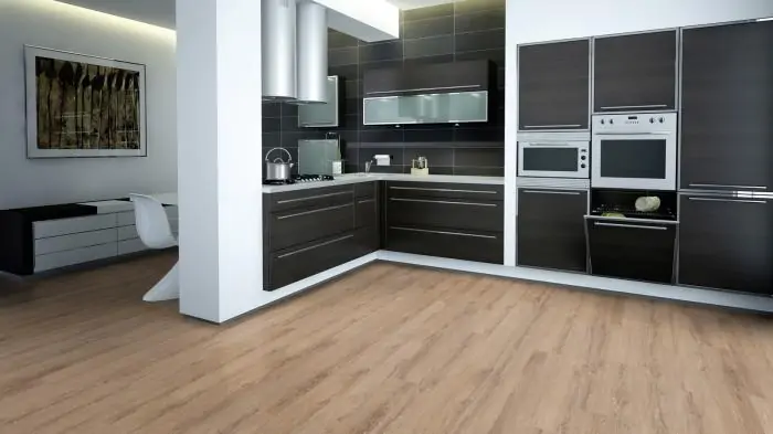 Виниловая плитка LVT (ПВХ) для пола (влагостойкий замковый ламинат) Wicanders Hydrocork Wood Chalk Oak (B5Q1001)
