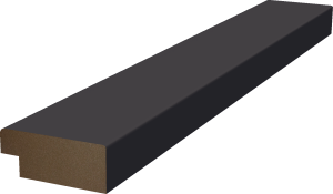 Декоративная панель WallMaker правая ПНп-38 Графит 2800x123х19