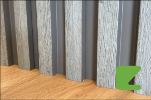 Декоративная реечная панель Zeta HOME L-Line Oak Grey