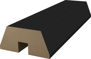 Декоративная рейка WallMaker Г-210 28х60 Графит