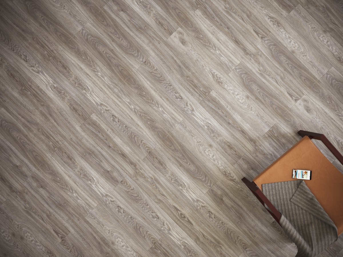 Кварцвиниловая плитка FineFloor Wood FF-1416 Дуб Бран