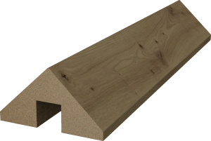 Декоративная рейка WallMaker Г-220 28х50 Дуб Артисан