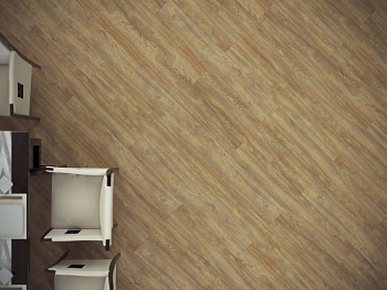 Кварцвиниловая плитка FineFloor Wood FF-1407 Дуб Карлин