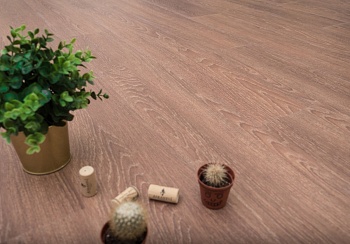 Кварцвиниловая плитка EcoClick EcoWood NOX-1614 Дуб Арагон